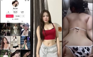 Tiktoker hơn 140k Fl Sam sik lại tiếp tục lộ clip vãi đái Part 2